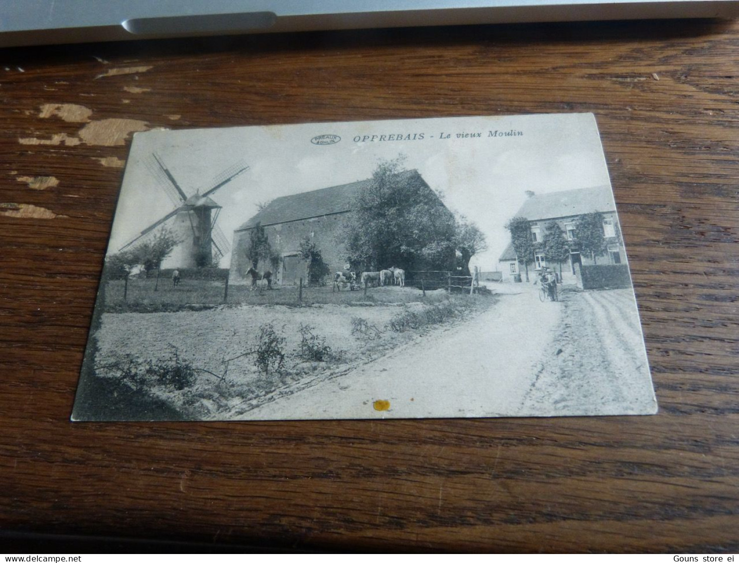 BC16-49 Cpa  Moulin Opprebais le vieux moulin Incourt