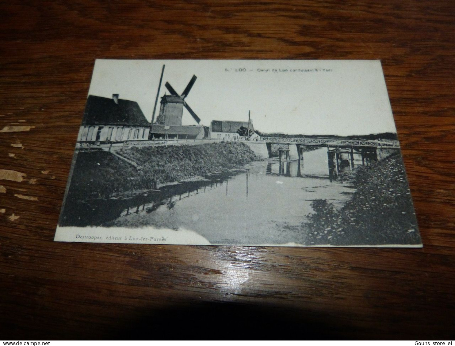 BC17-26 Cpa Lo-Reninge Loo Canal de Loo  molen moulin