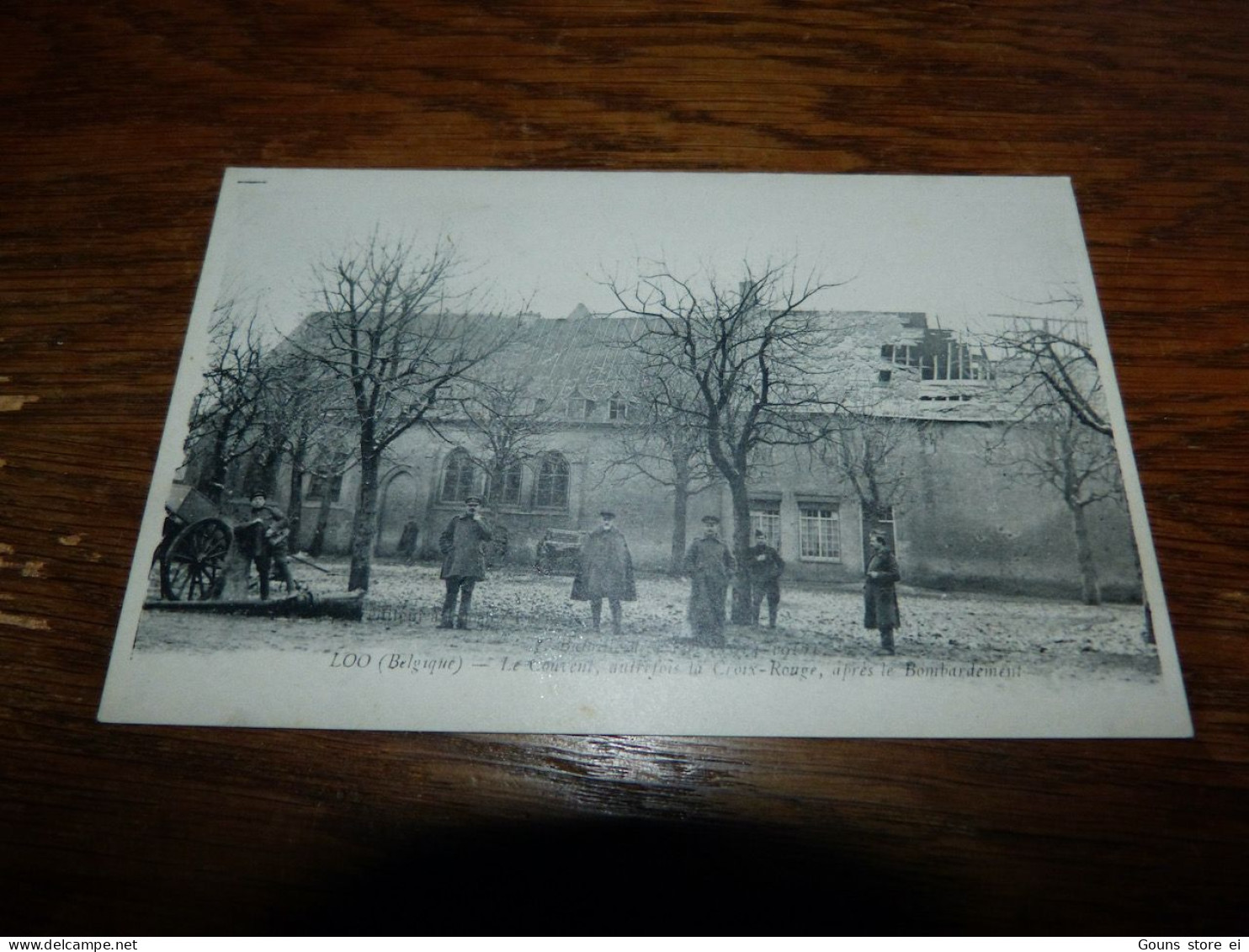 BC17-26 Cpa Lo-Reninge Loo Le couvent autrefois