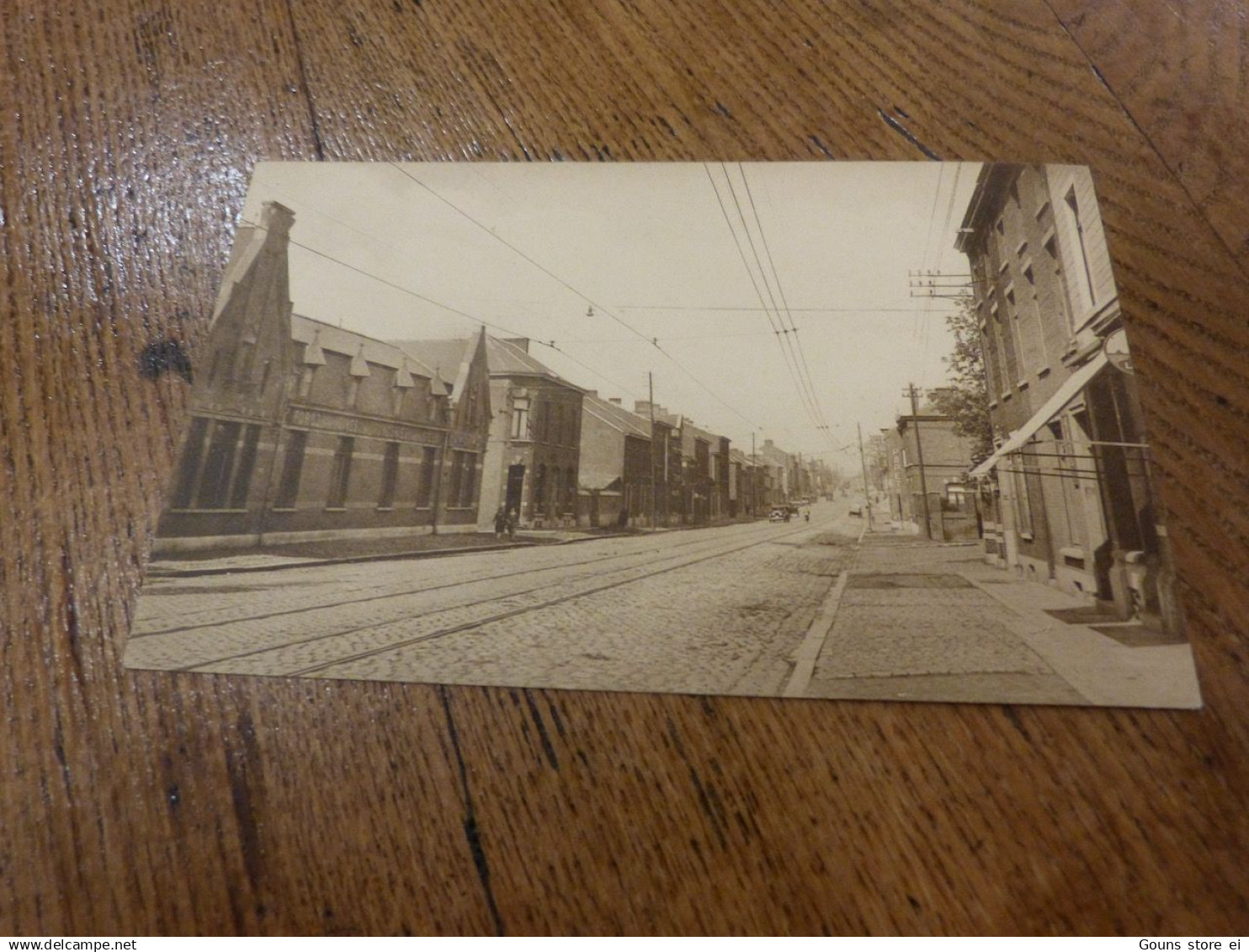 BC27-15 Cpa Gilly les forges de Gilly chaussée de Charleroi