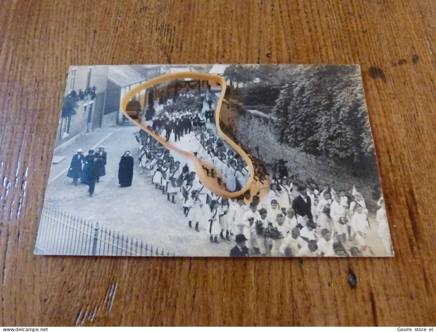 BC29-26 Carte photo Froidchapelle procession