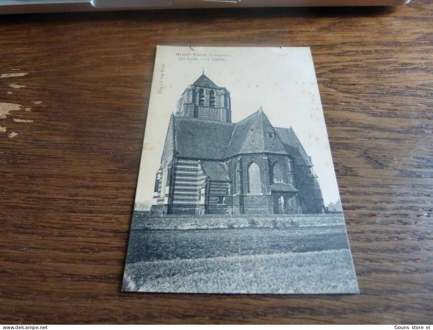 BC31-65 Cpa Kerk Groot Vorst Laakdal