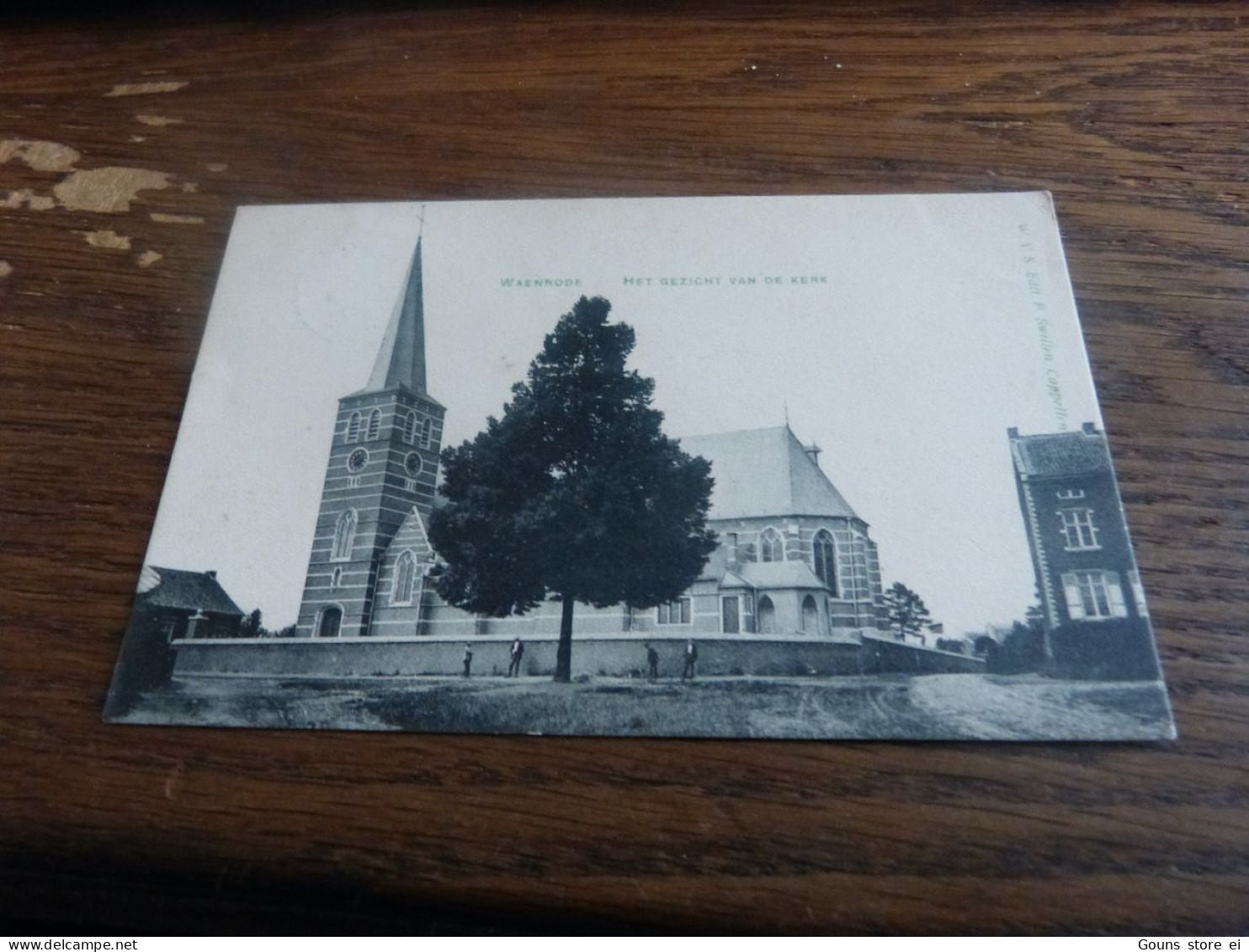 BC31-69 Cpa Kortenaken Waenrode het gezicht van de kerk