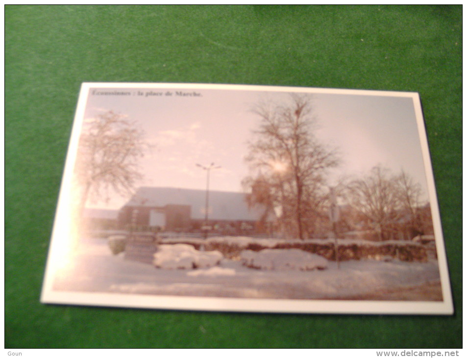 BC6-4-250-2  CPM Ecaussinnes la place de Marche lez Ecaussinnes