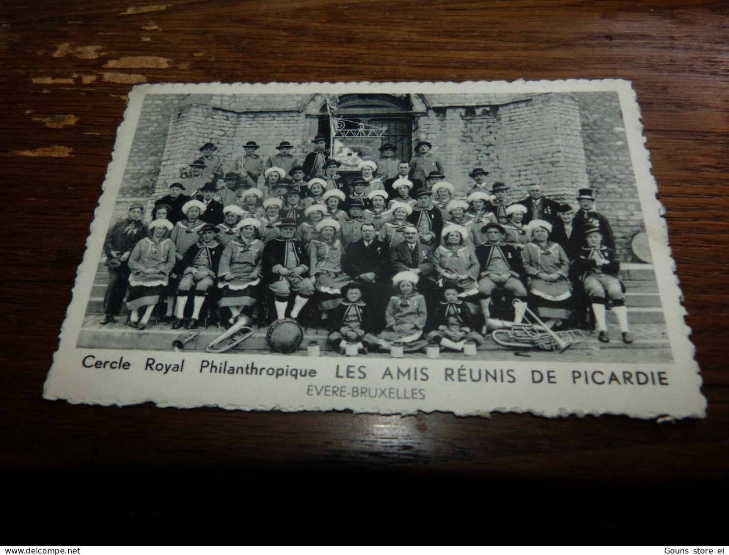 BC9-6 Cpa Evere Les amis réunis de Picardie