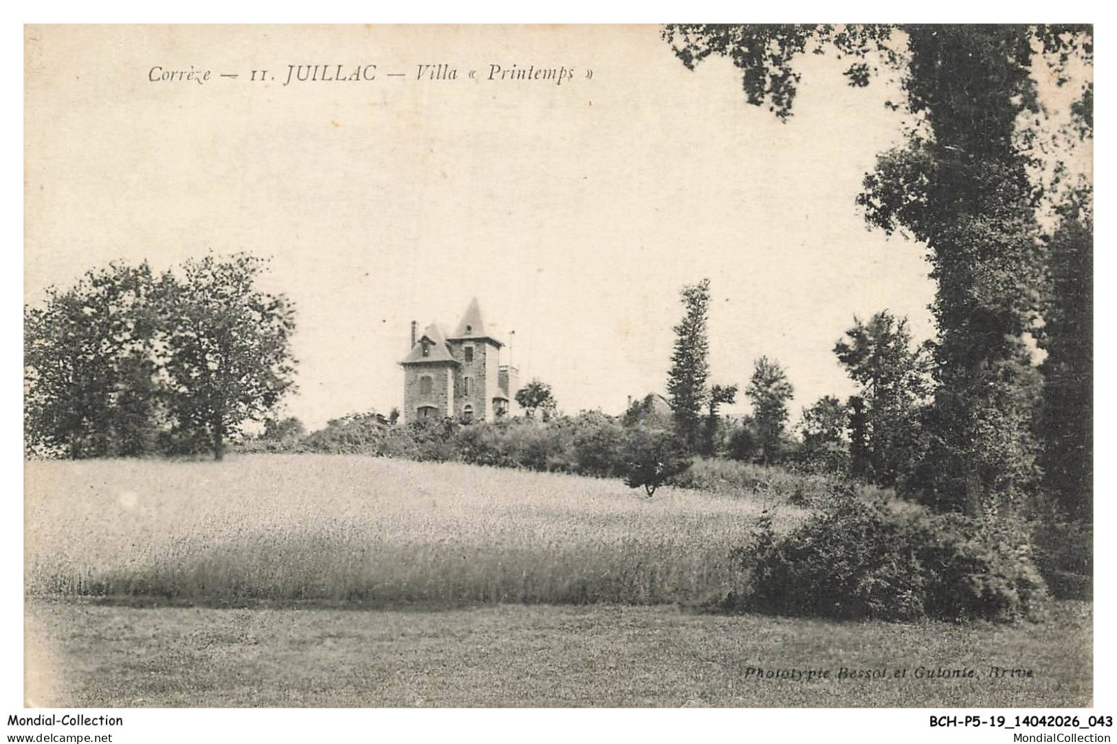 BCHP5-0431-19 - JUILLAC - villa Printemps