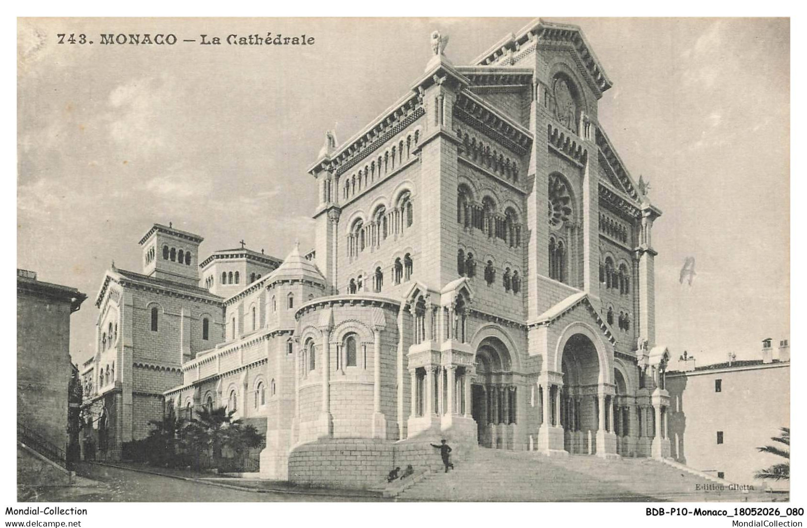 BDBP10-0753-MONACO - LA CATHEDRALE