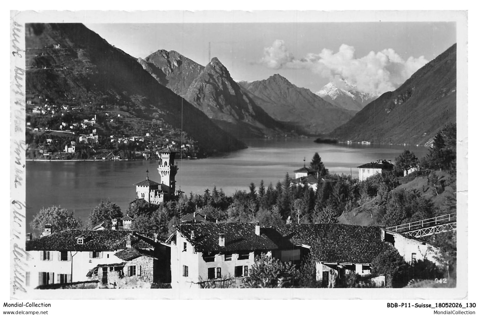 BDBP11-0860-SUISSE - LAGO di LUGANO paradiso e fondo di porlezza