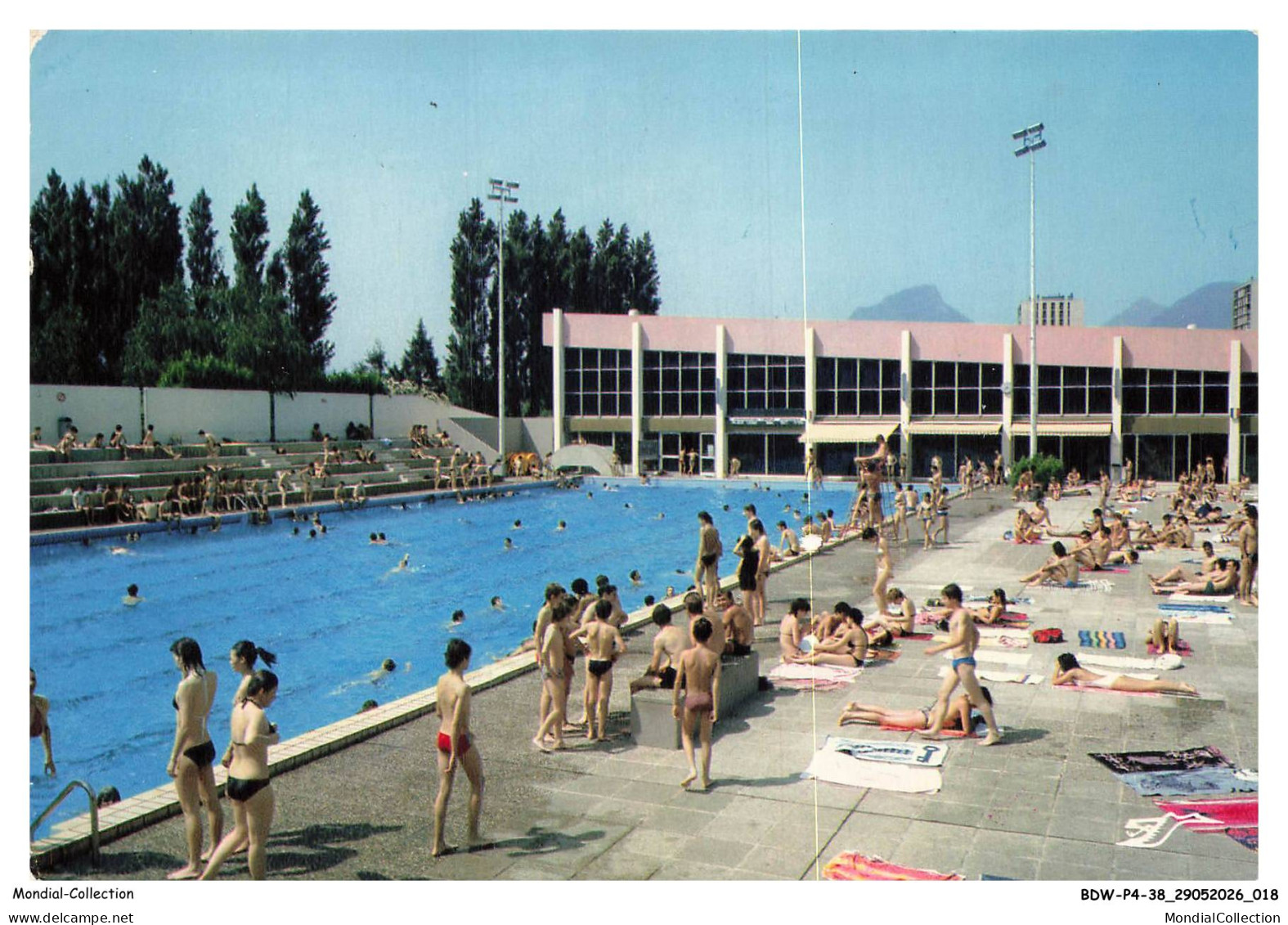 BDWP4-0239-38 - ECHIROLLES - La piscine
