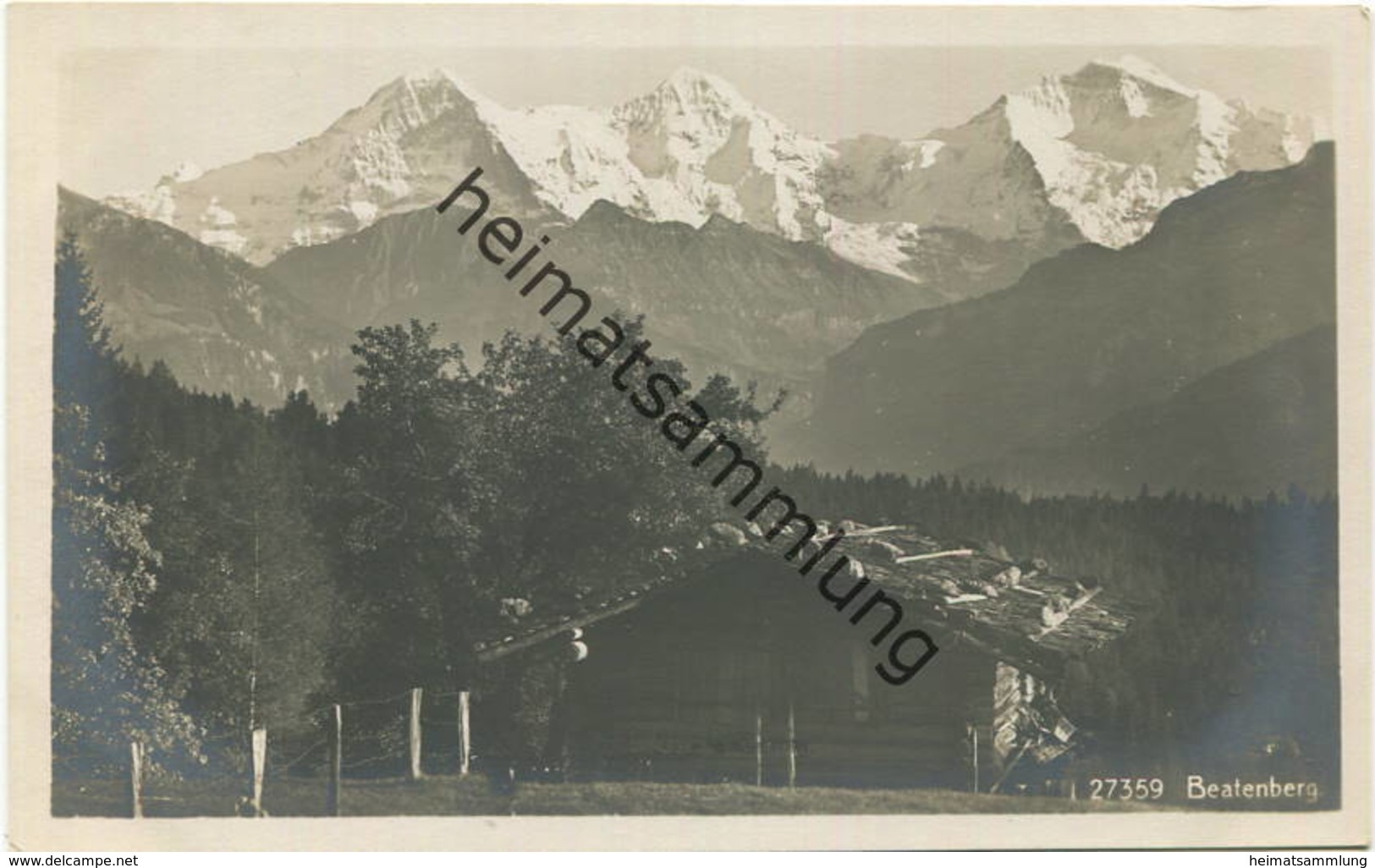 Beatenberg - Foto-AK - Verlag Wehrli AG Kirchberg Zürich