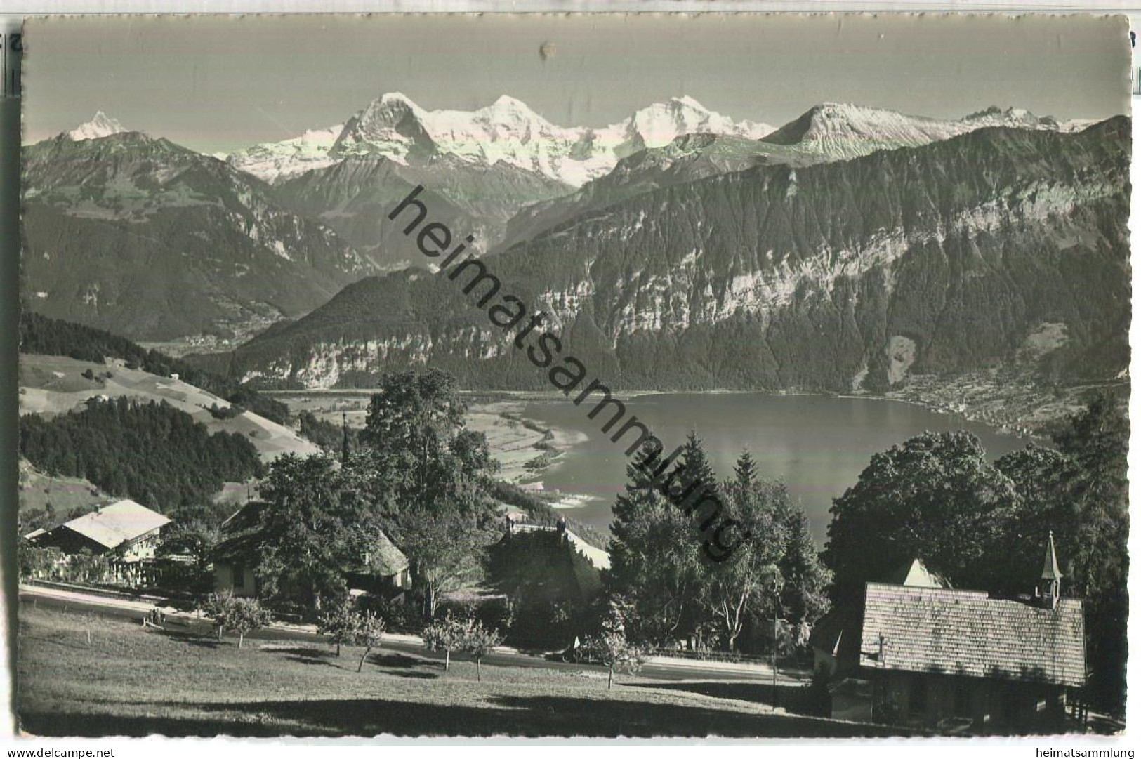 Beatenberg - Foto-Ansichtskarte - Verlag W. Schmidt Beatenberg - gel. 1952