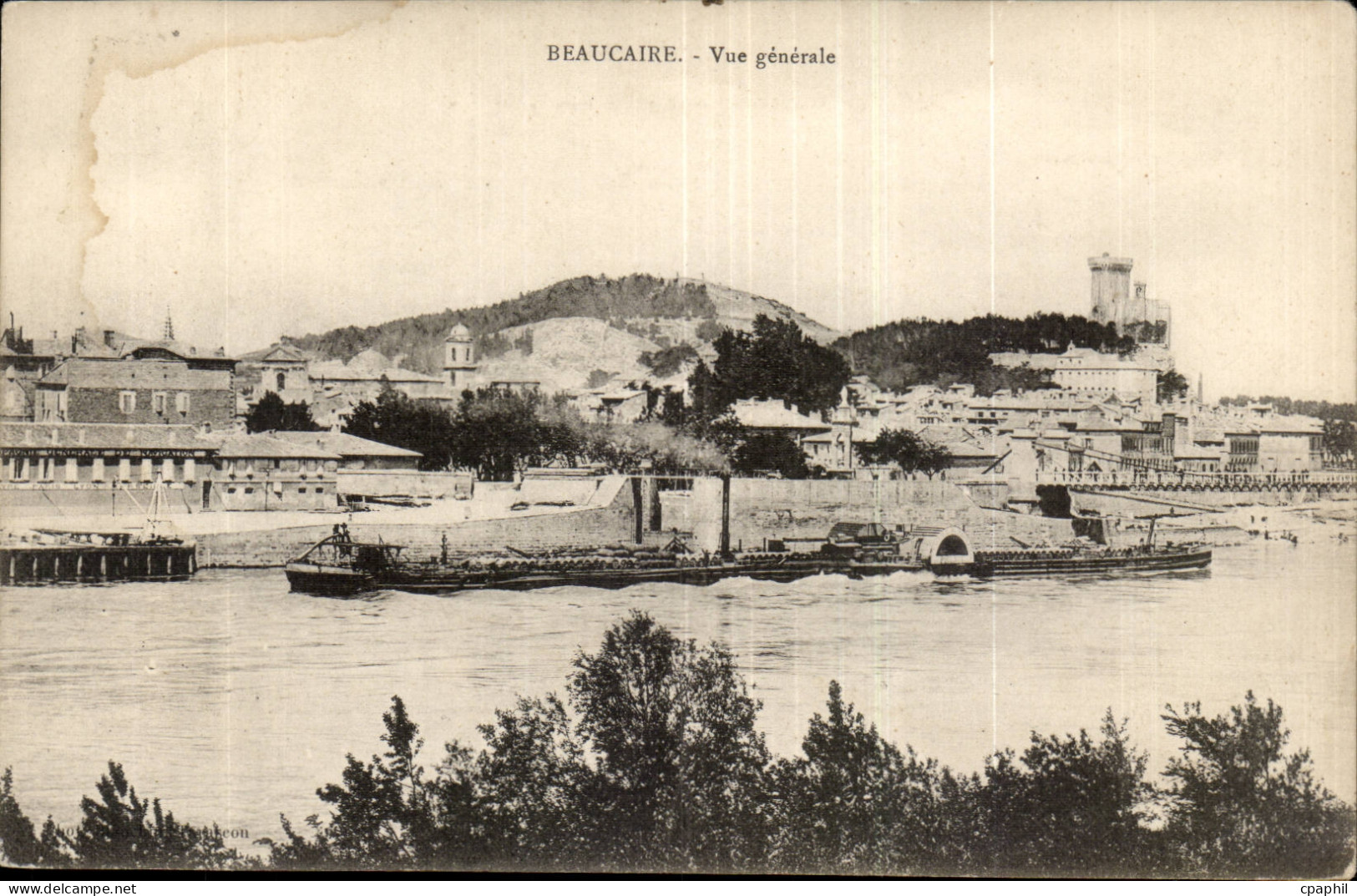 Beaucaire - Vue Generale - CPA