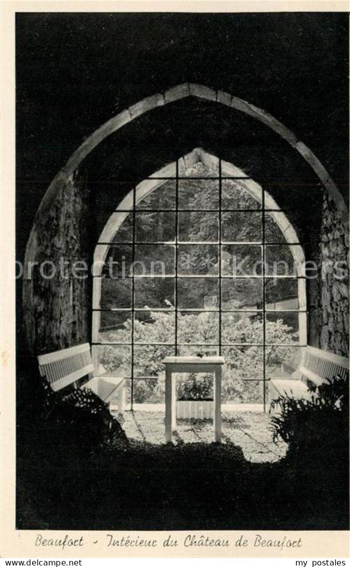 Beaufort Befort Luxembourg Interieur du Chateau de Beaufort