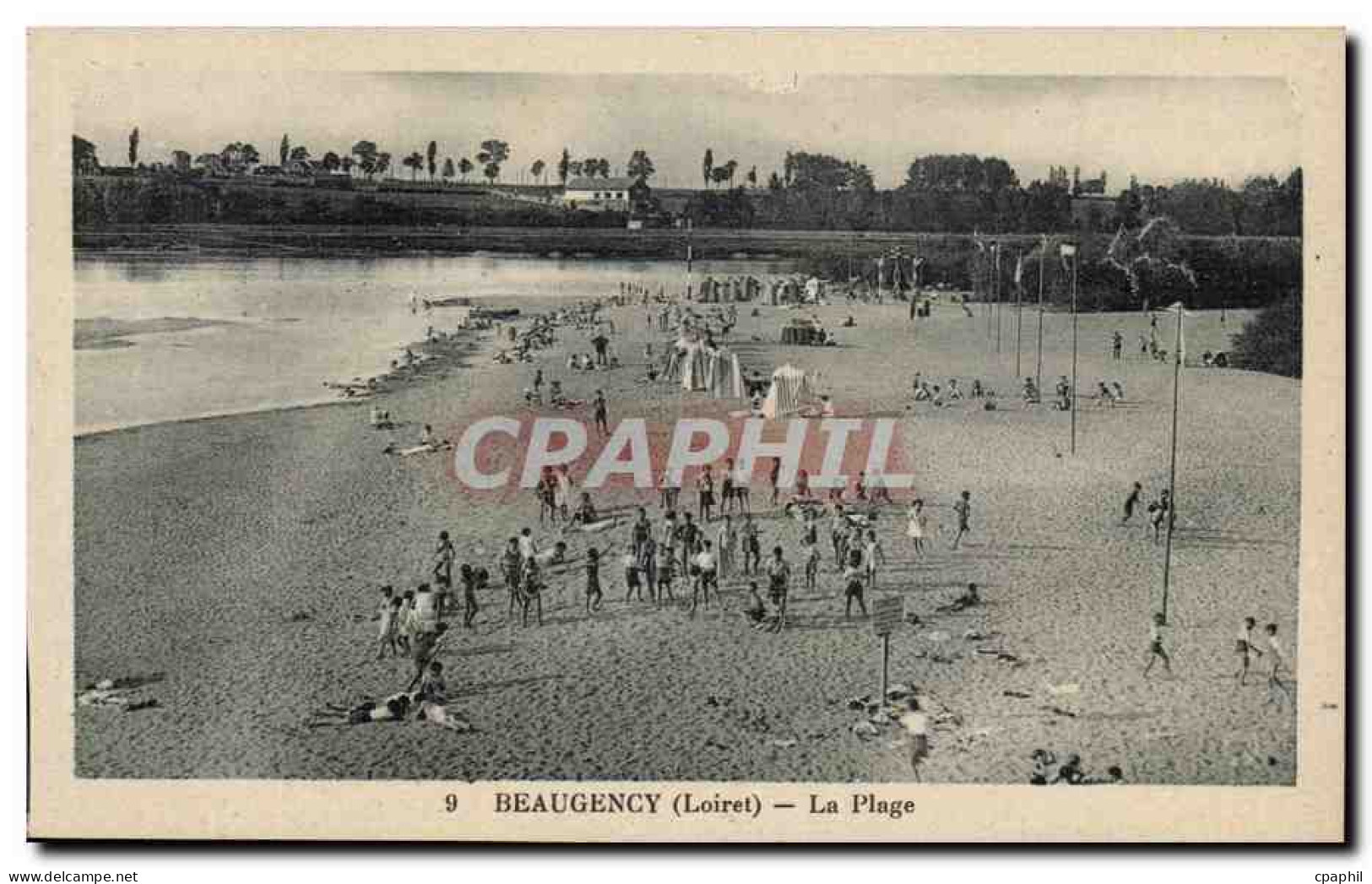 Beaugency CPA la plage (enfants)