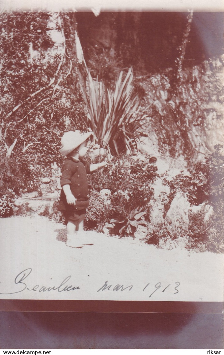 BEAULIEU SUR MER(CARTE PHOTO)