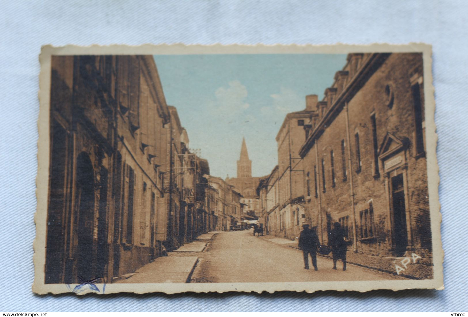 Beaumont de Lomagne, rue Despeyroux, Tarn et Garonne 82