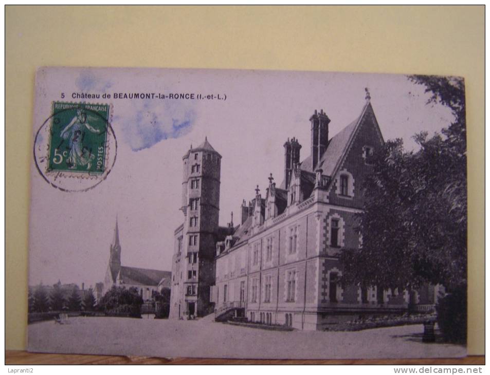 BEAUMONT-LA-RONCE (INDRE ET LOIRE)  CHATEAU