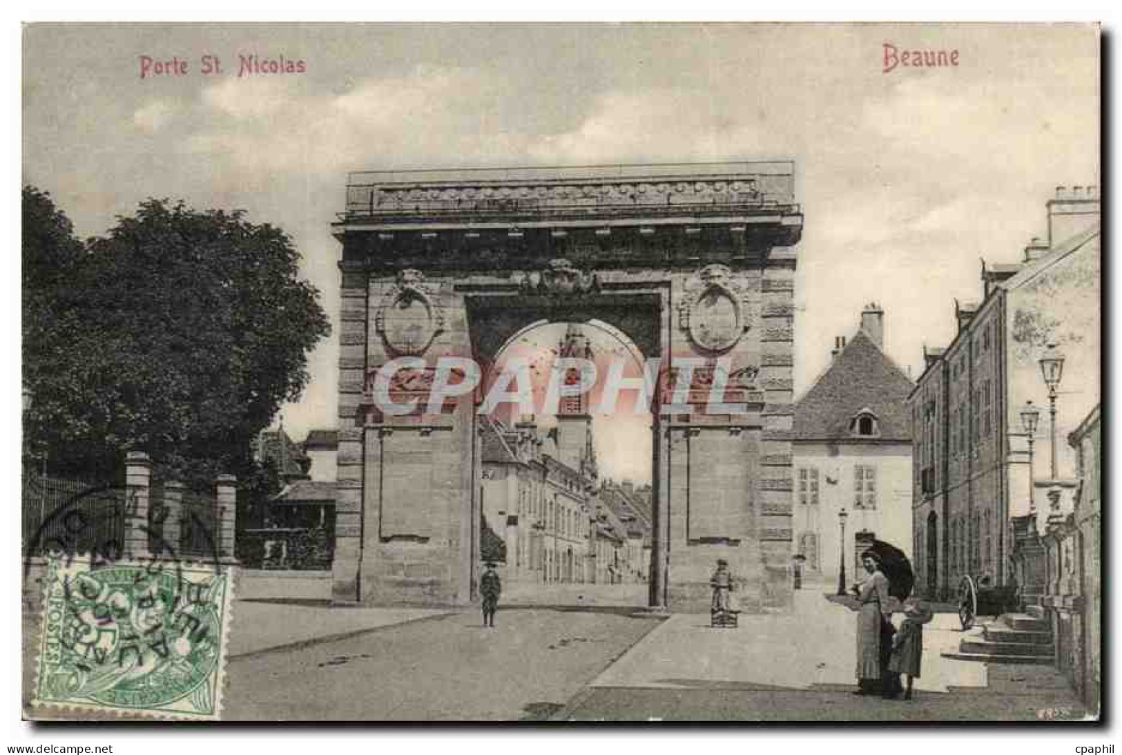 Beaune - Porte St Nicolas - CPA