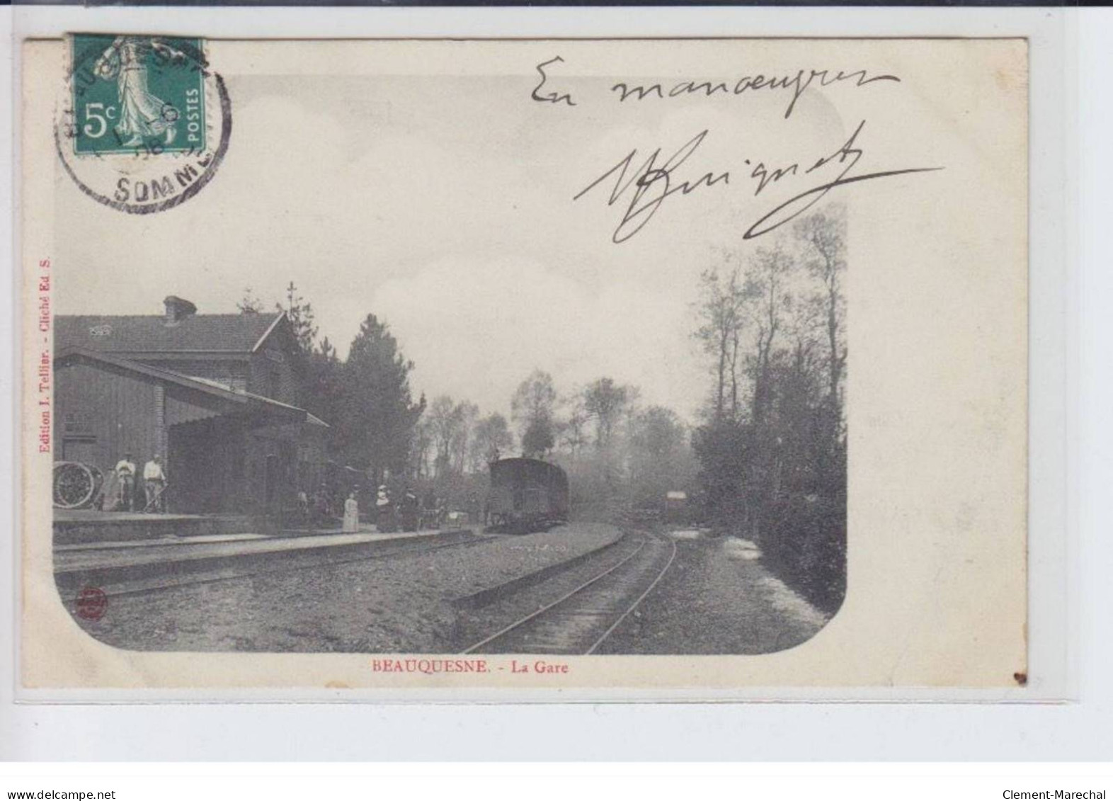BEAUQUESNE: la gare - très bon état