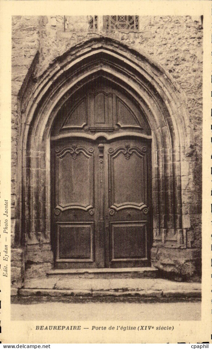 Beaurepaire - Porte de l'Eglise CPA - a¹ir
