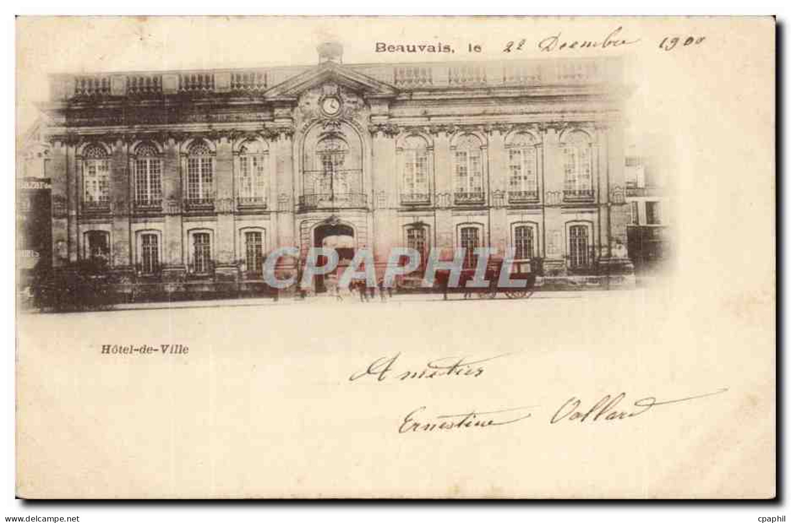 Beauvais CPA Hotel de ville