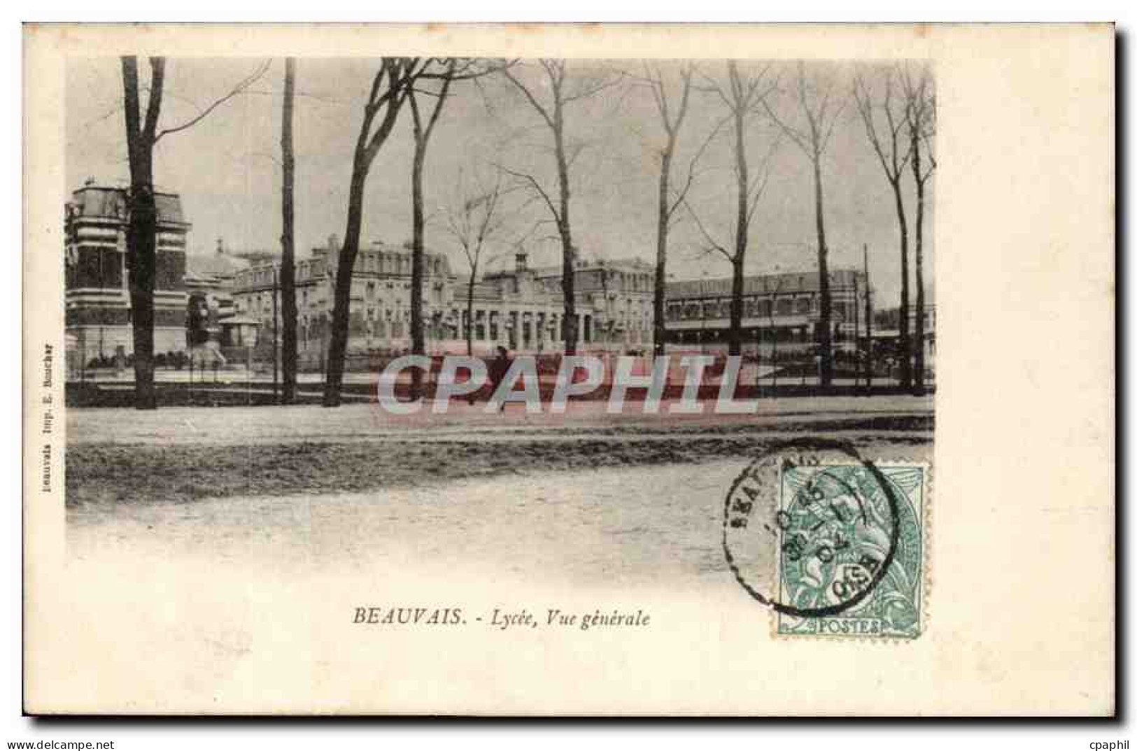 Beauvais CPA Lycee Vue generale