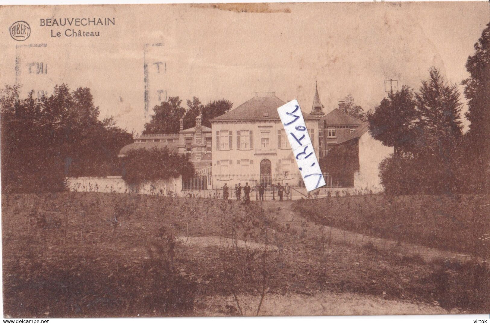 Beauvechain :  Le chateau    ( 1933  avec timbres )