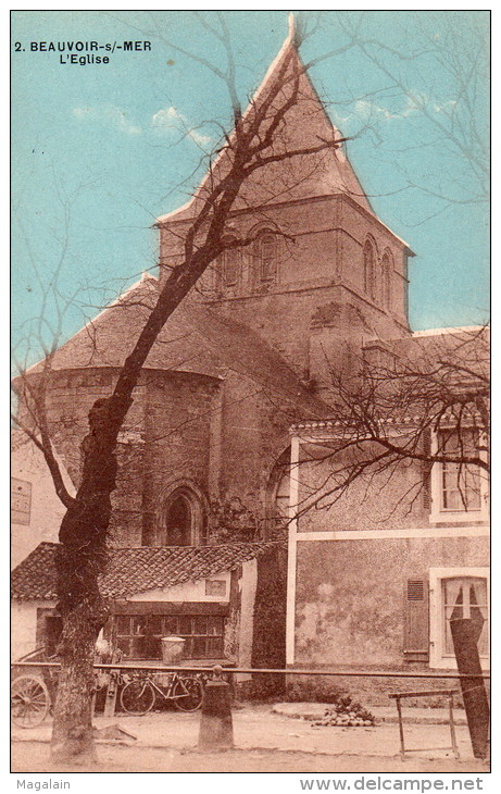 Beauvoir sur Mer : l'église