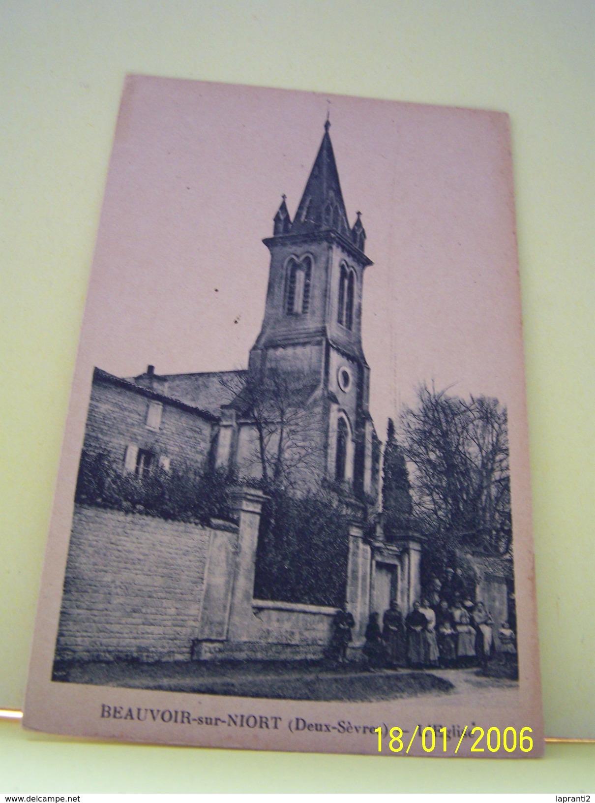 BEAUVOIR-SUR-NIORT (DEUX-SEVRES) L'EGLISE.