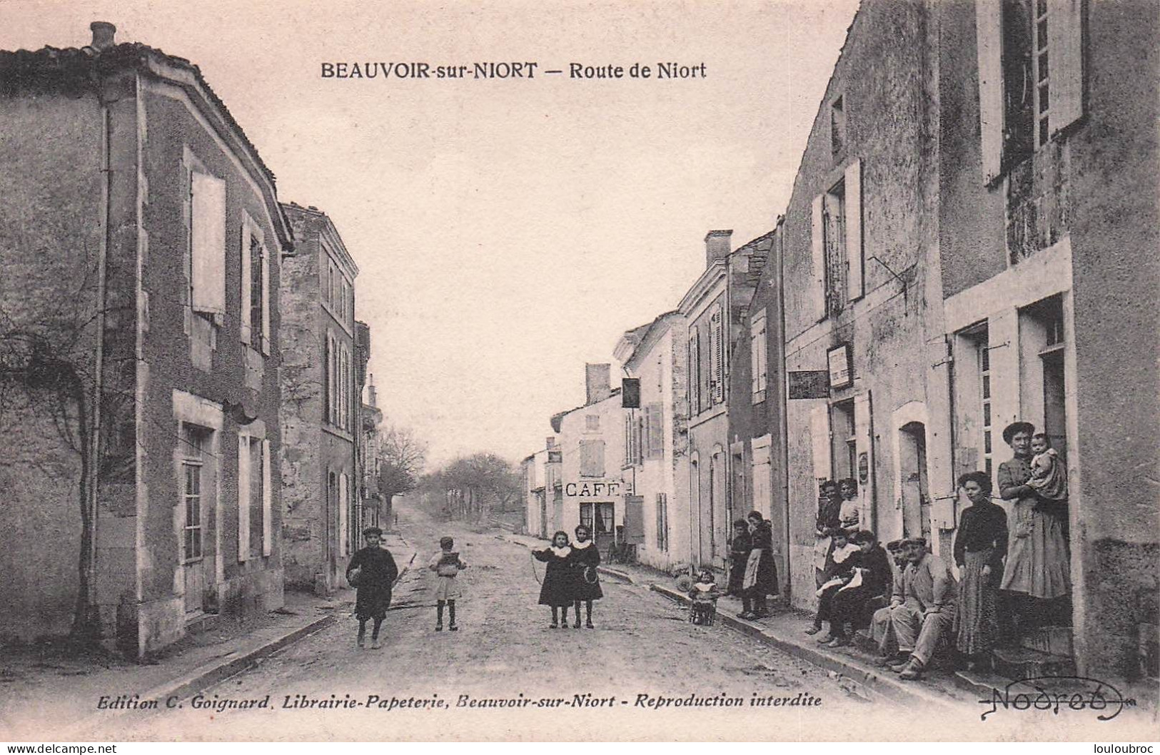 BEAUVOIR SUR NIORT ROUTE DE NIORT