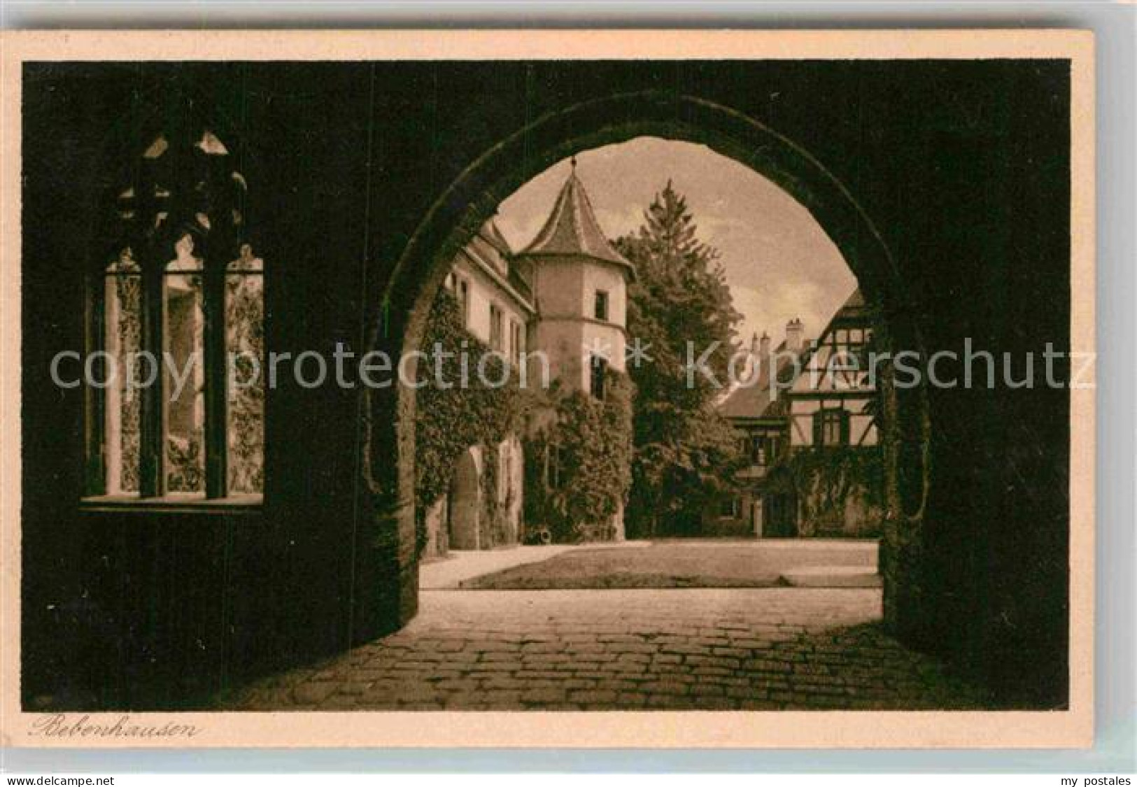 Bebenhausen Tuebingen Schlosshof