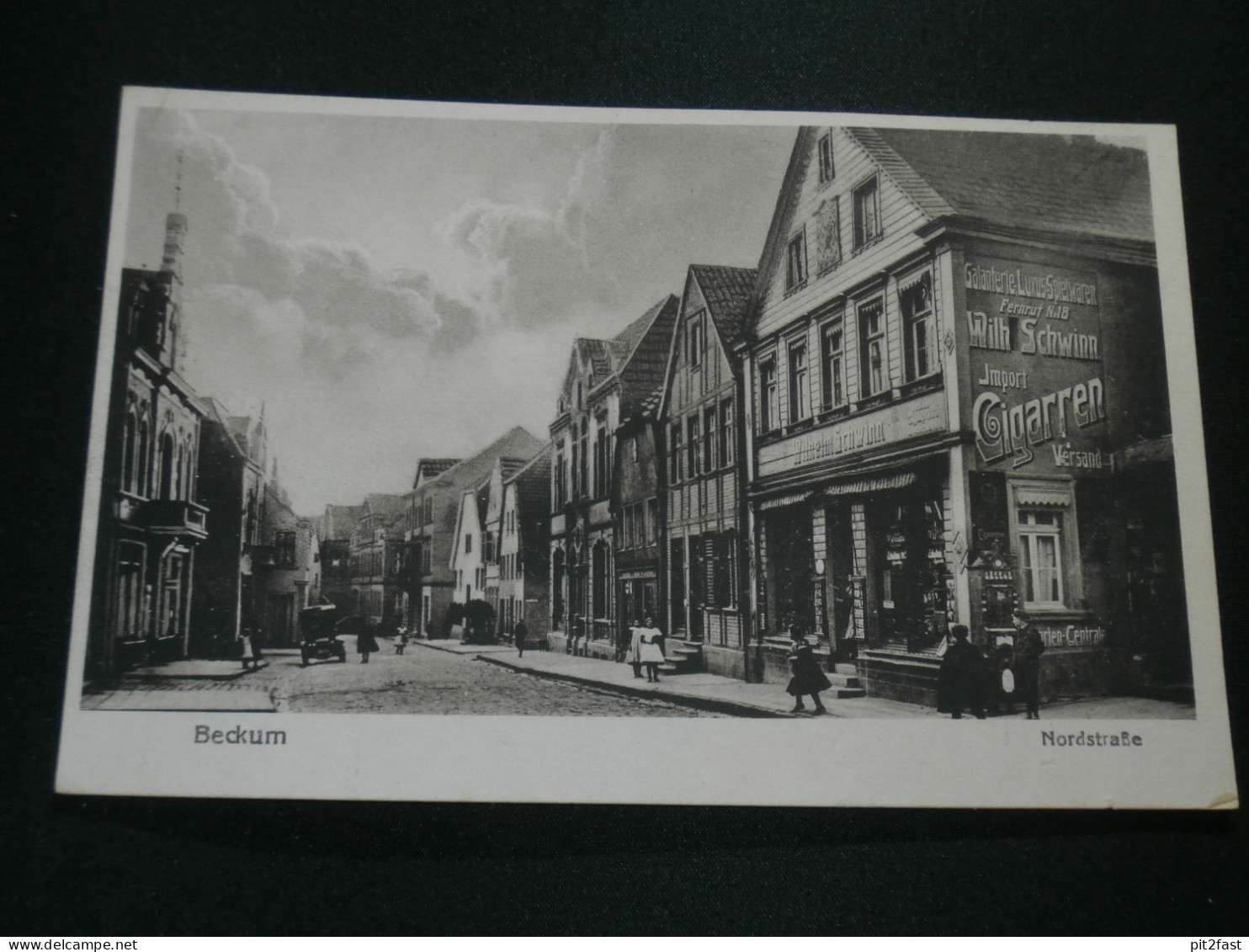 Beckum - Nordstrasse , ca. 1910 , alte Ansichtskarte , AK , CPA !!