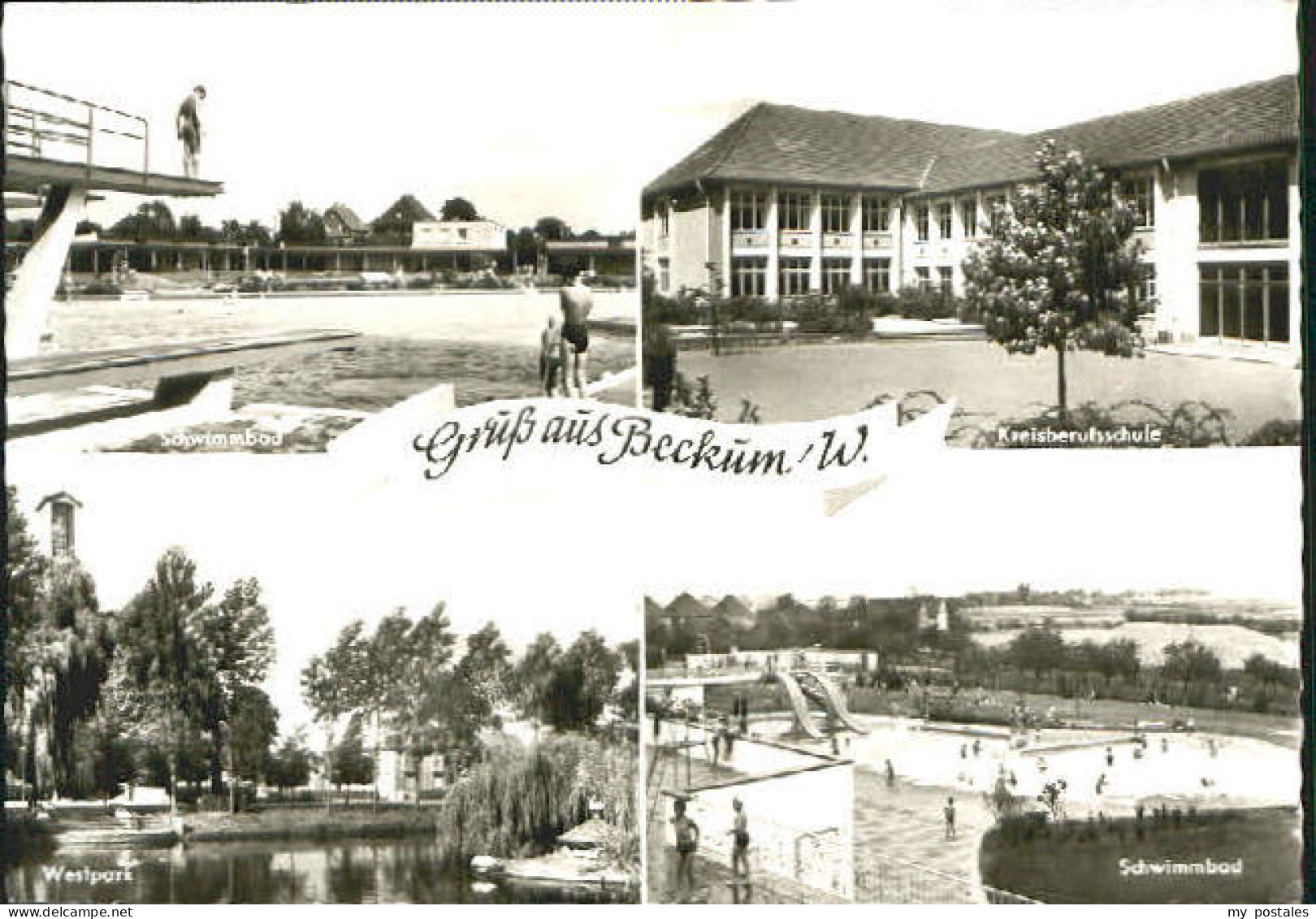 Beckum Westfalen Beckum Bad Schule  Park