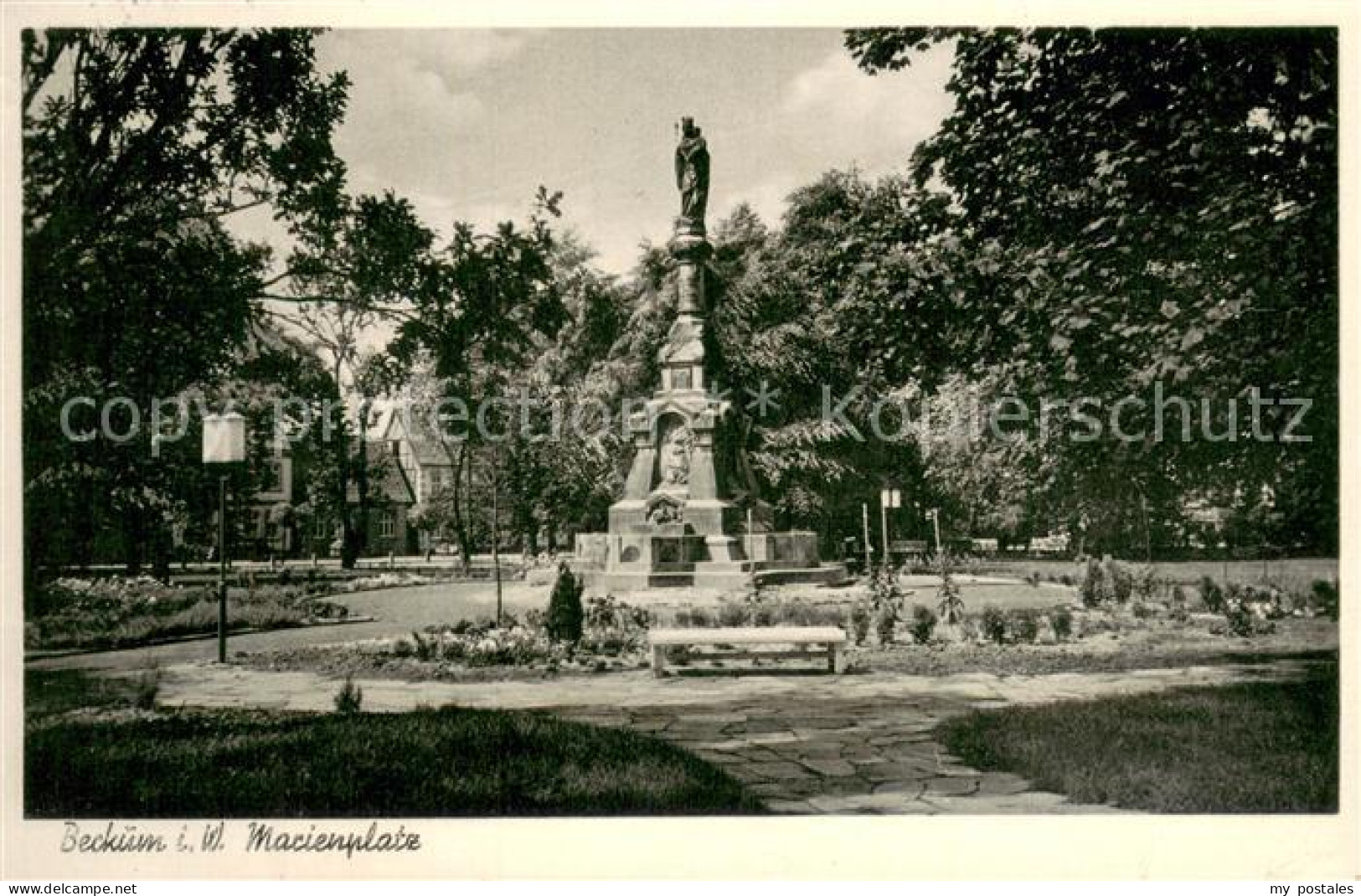 Beckum  Westfalen Marienplatz