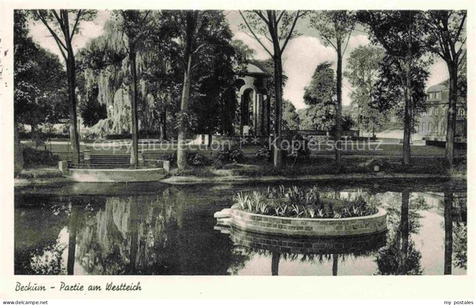 Beckum  Westfalen Partie am Westteich