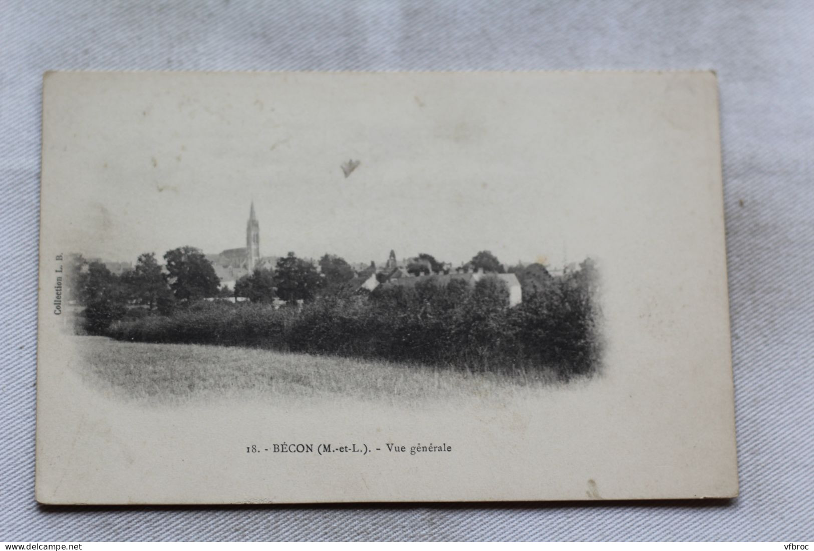 Bécon, vue générale, Maine et Loire 49