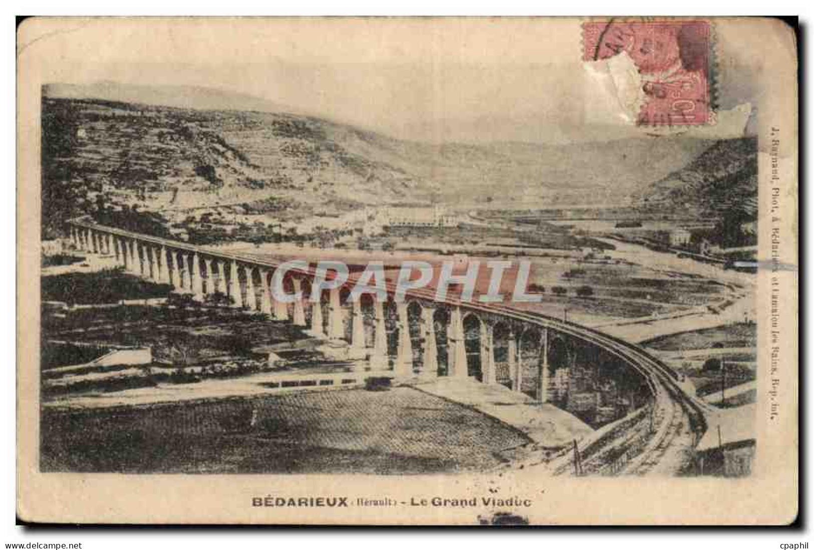 Bedarieux - La Grand Viaduc - CPA