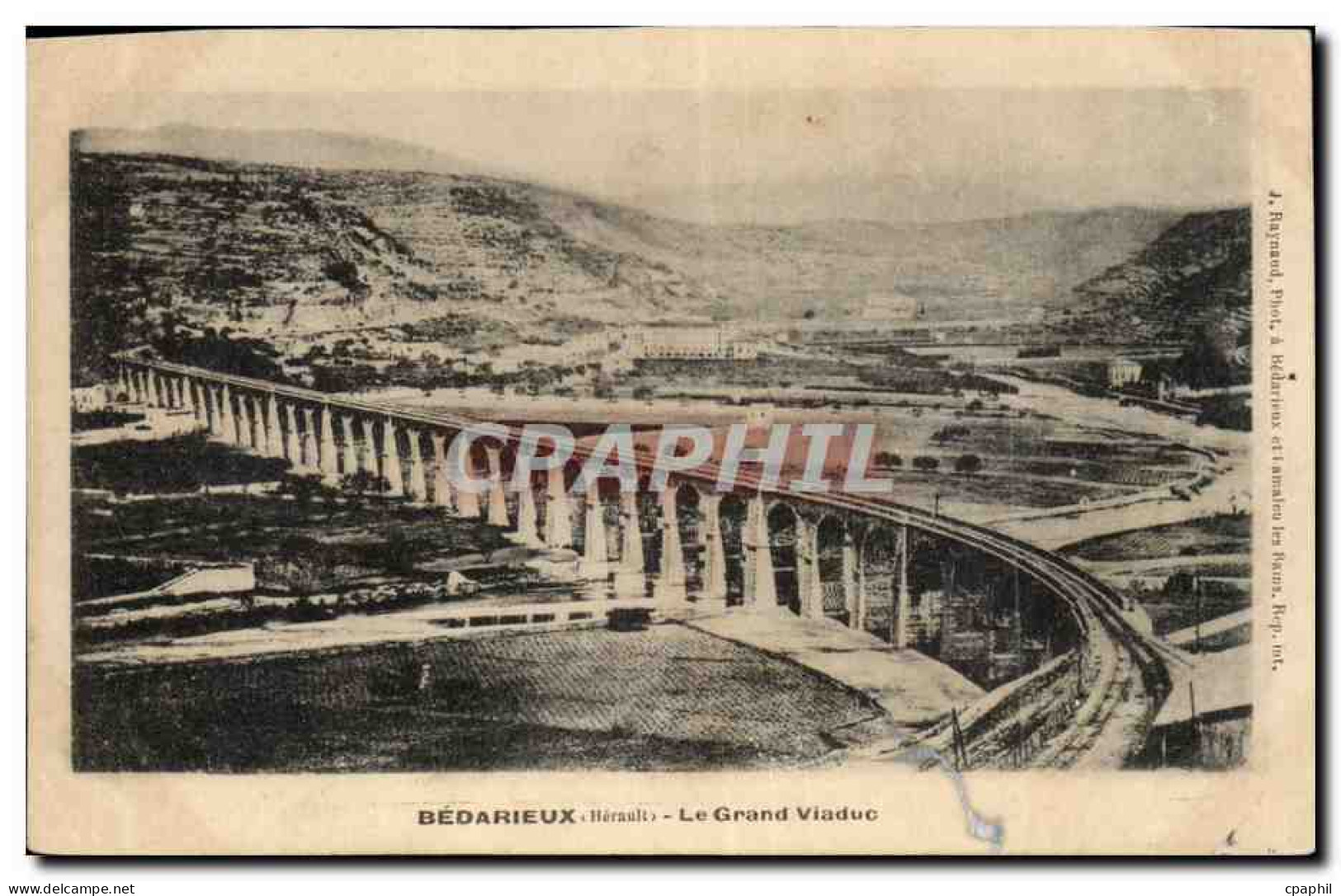 Bedarieux - Le Grand Viaduc - CPA