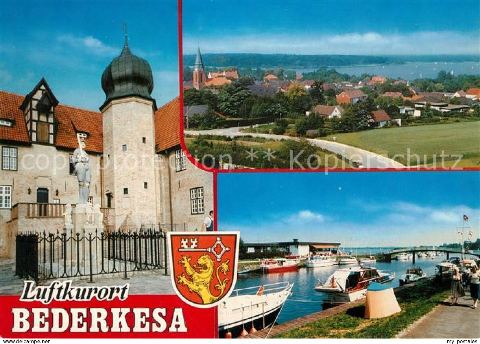 Bederkesa Bad Schloss Panorama Promenade