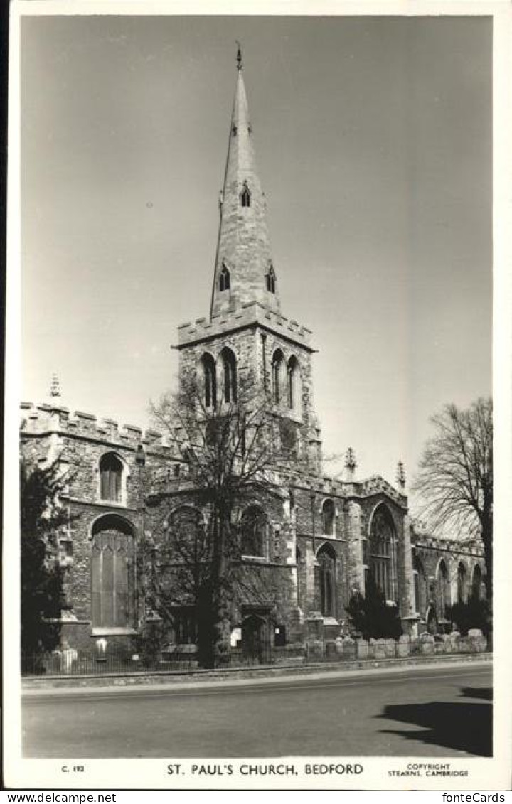 Bedford Bedfordshire PauL s Church