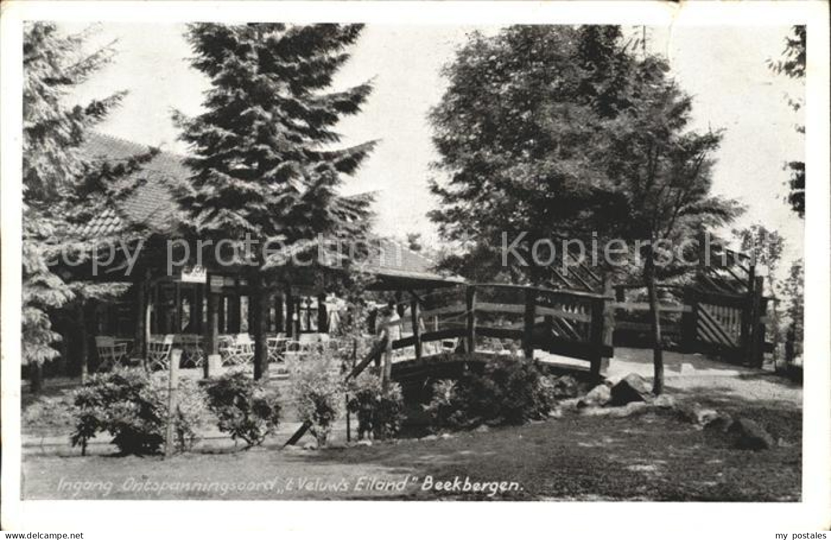 Beekbergen Ingang Onstpanningsoord Veluws Eiland