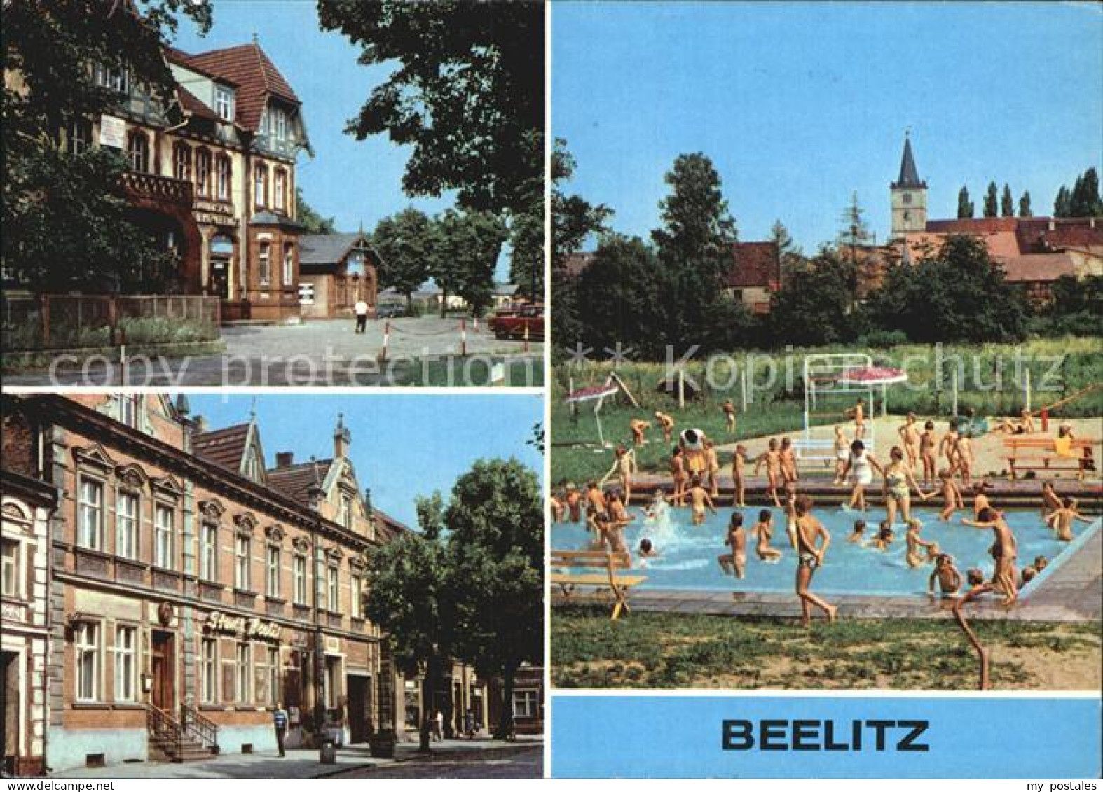 Beelitz Mark Einkaufszentrum HO Gaststaette Stadtbad