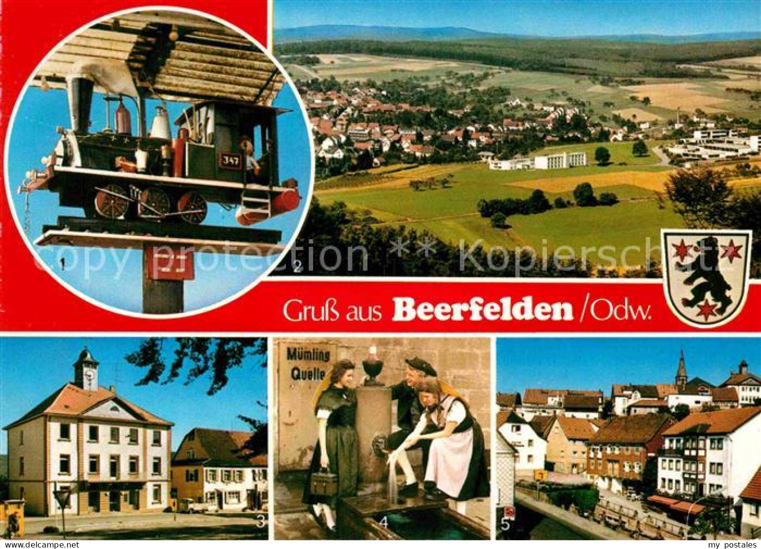 Beerfelden Odenwald Schelle Kattl Panorama Buergerhaus Trachten Muemling Quelle