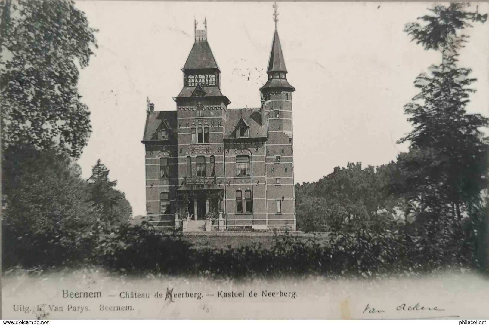 Beernem // Chateau - Kasteel Neerberg 1906