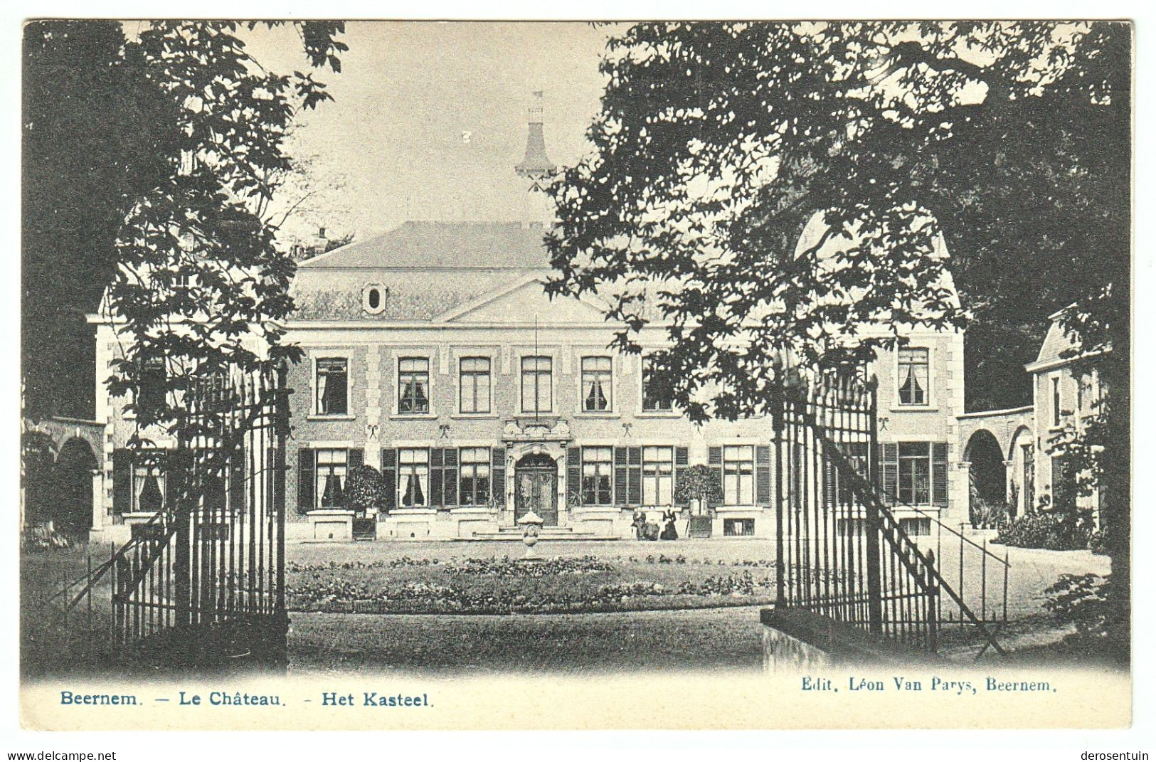 Beernem. - Le château. - Het kasteel [Léon Van Parys Parijs van der Stegen-de Schrieck baron de Vicq Waterkasteel Depré]