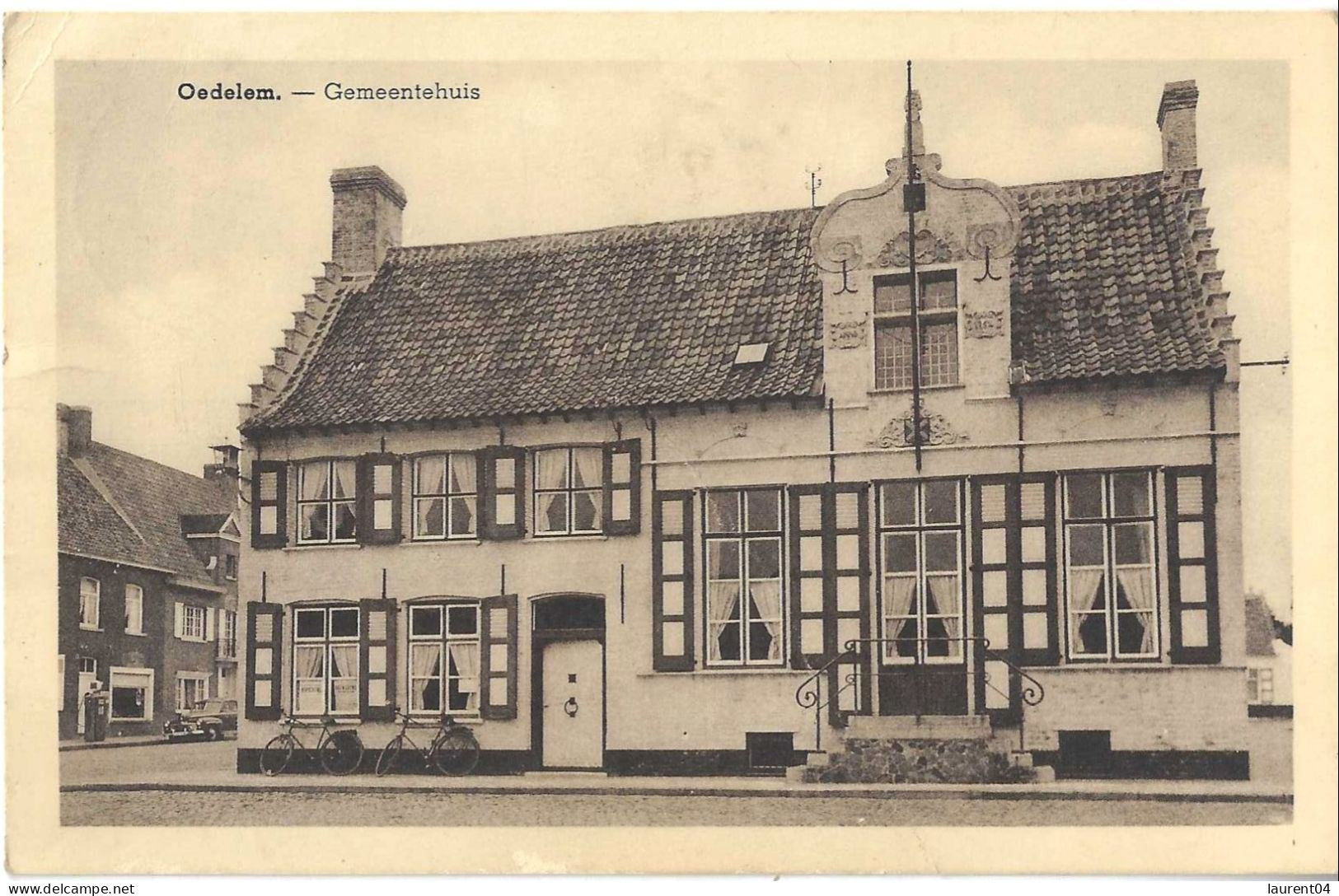 BEERNEM. OEDELEM. GEMEENTEHUIS..