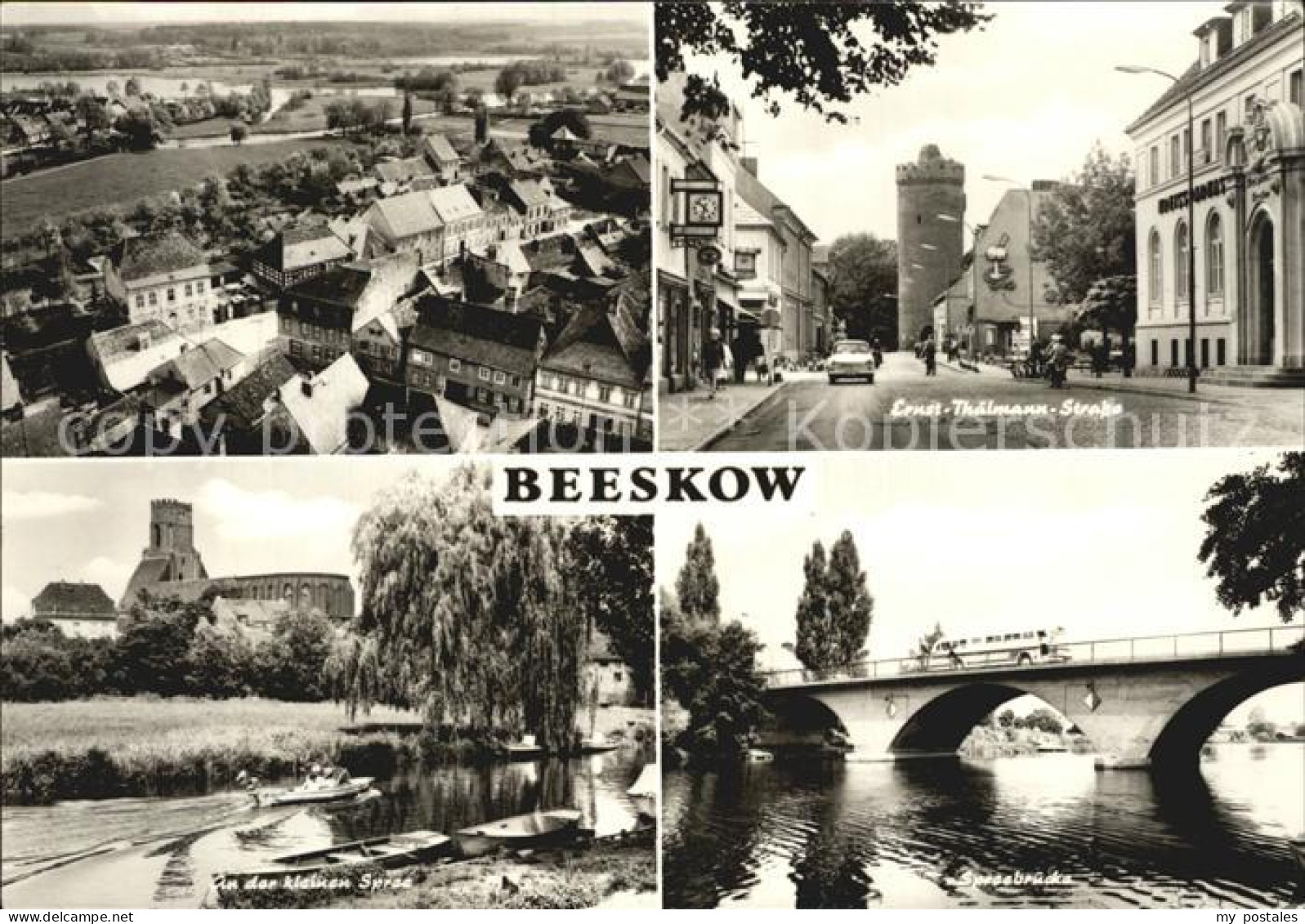 Beeskow Ernst Thaelmann Strasse Spreebruecke