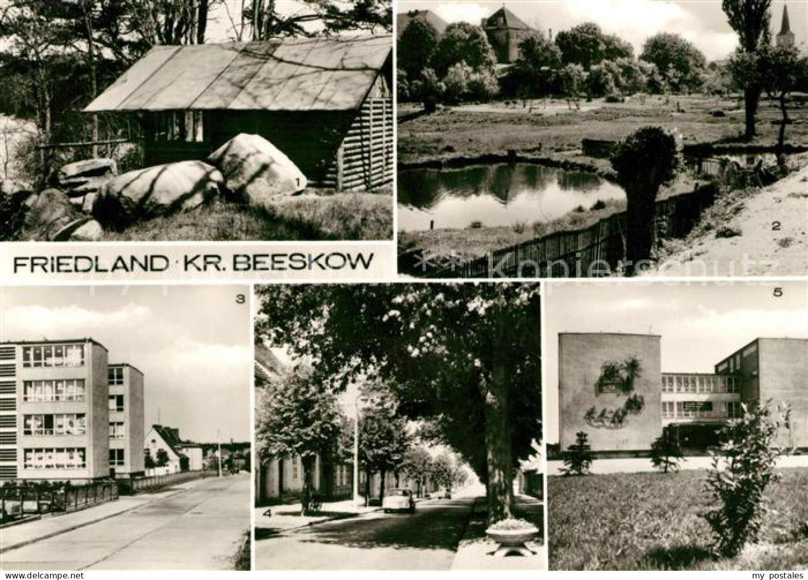 Beeskow Friedland Schutzhuette Schwielochsee Burg Polytechnikum