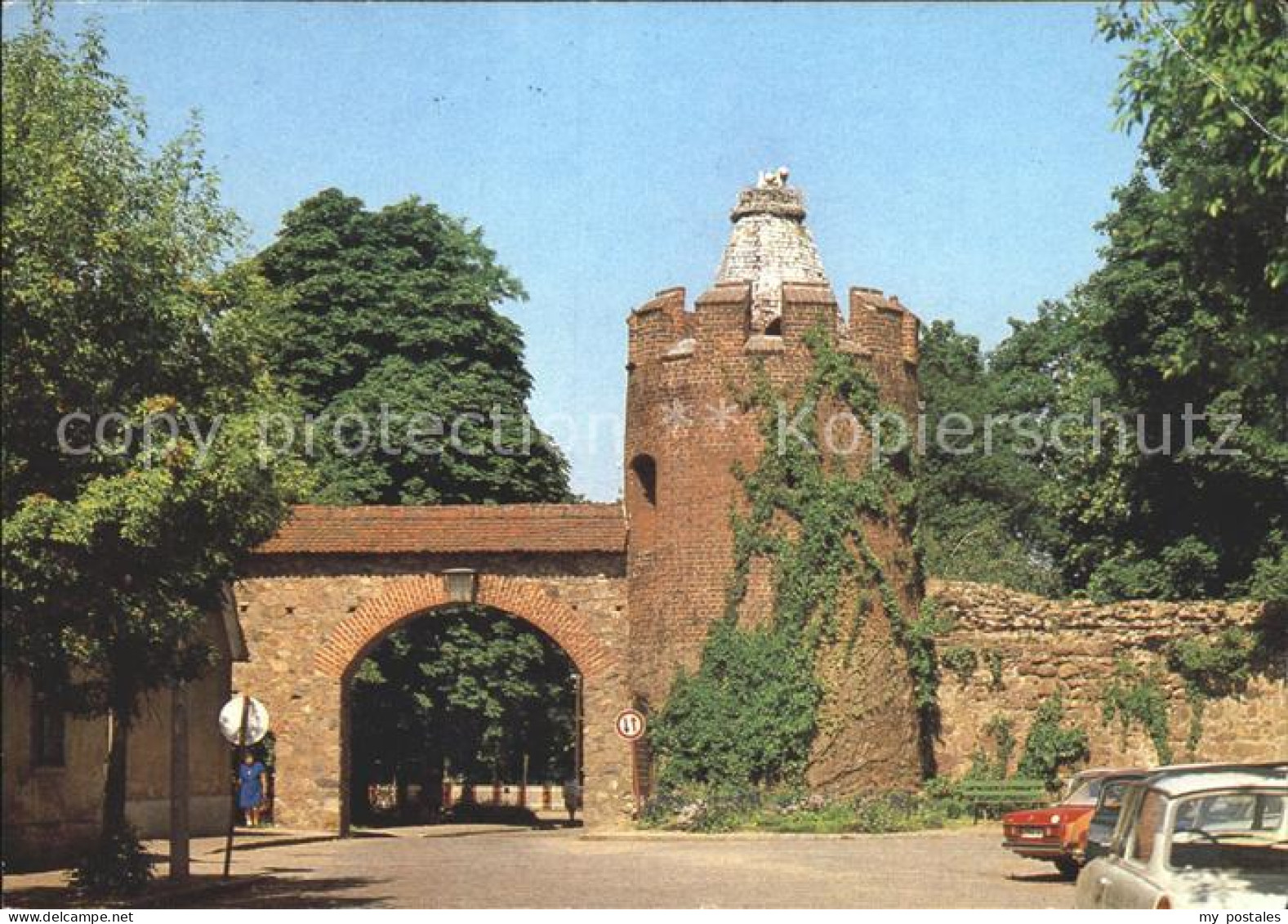 Beeskow Stadtmauer Pulverturm