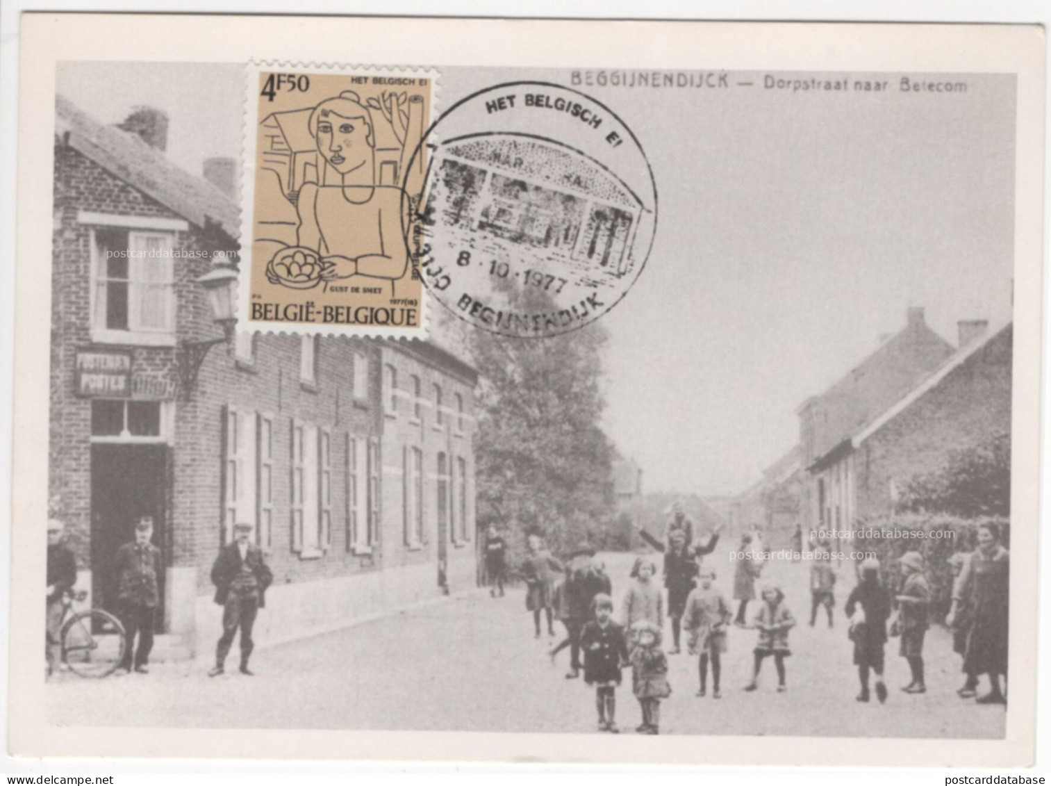 Begijnendijk - Eerste postkantoor